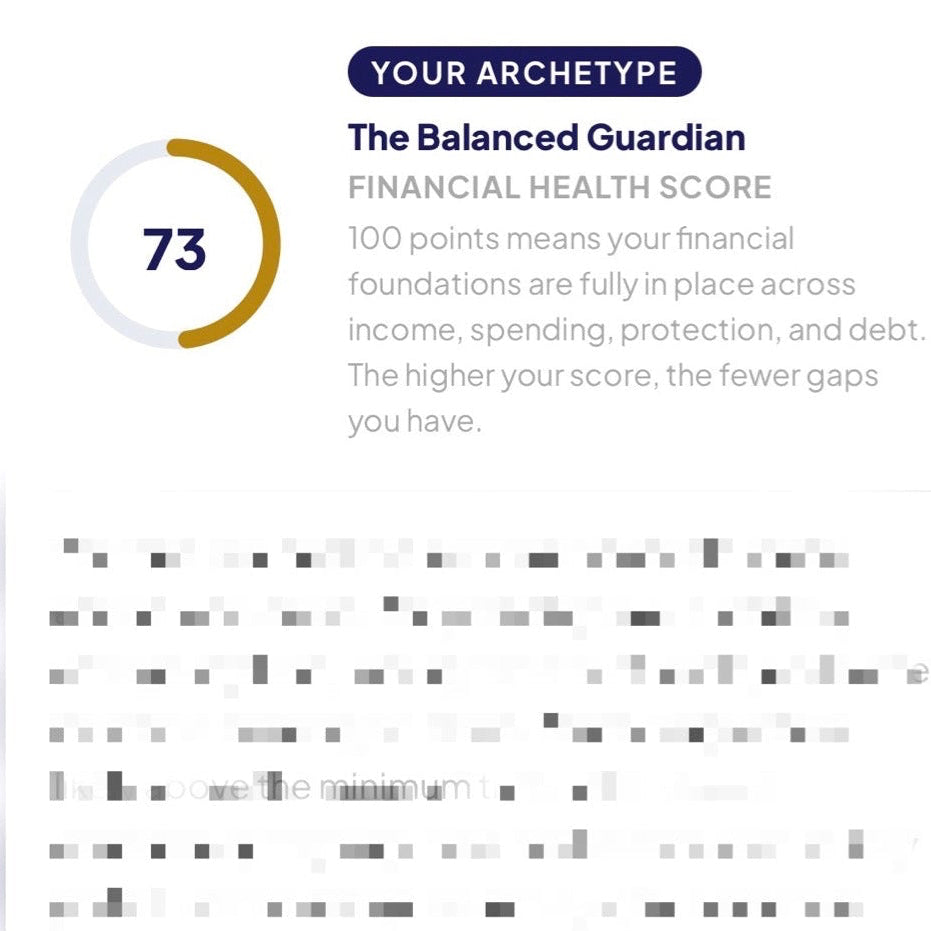FINANCIAL HEALTH ASSESSMENT